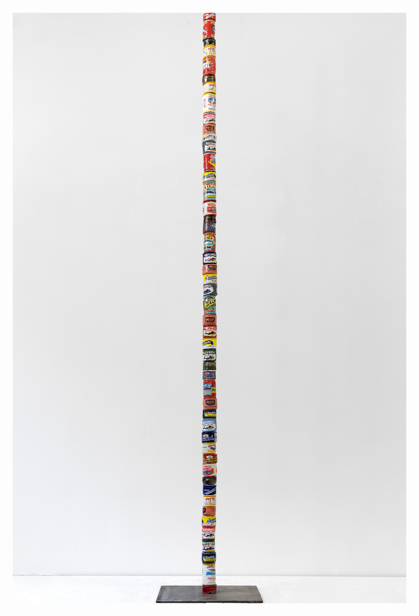 Provviste, ceramic, 316x50x50x1,5 cm, 2014